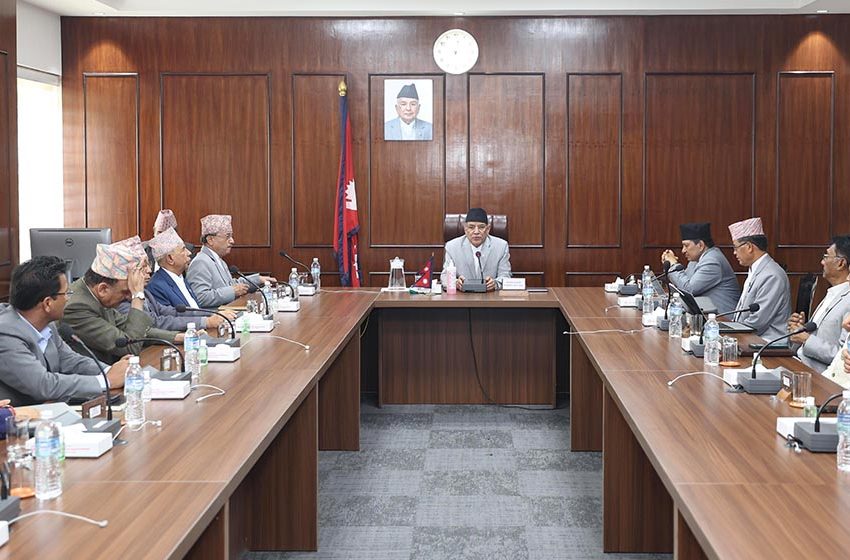  मन्त्रिपरिषद् बैठकमा अबकाे खाजा चिया र बिस्कुट !