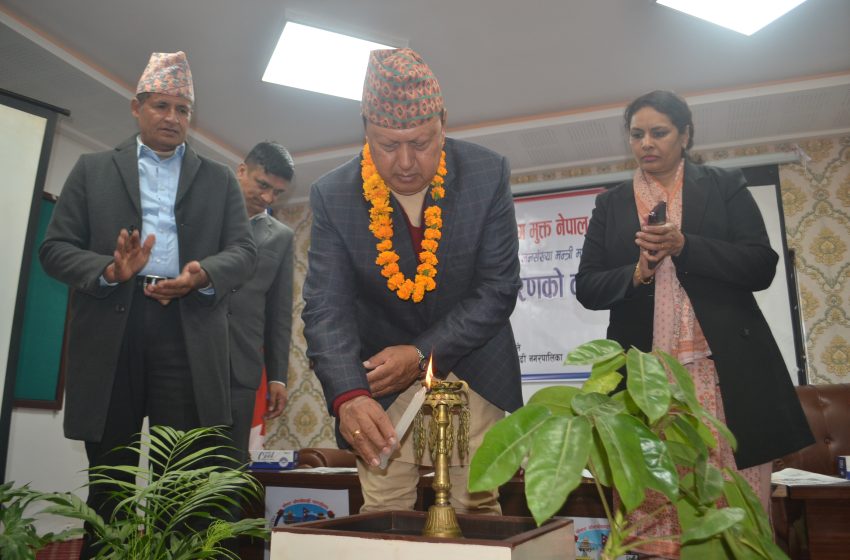  दोस्रो चरणको क्षयरोगमूक्त नेपाल अभियान सुरु
