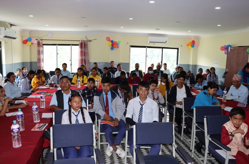  हेल्लो मेयर, उपमेयर कार्यक्रम : तीन घण्टा बालबालिकासँग सवालजवाफ